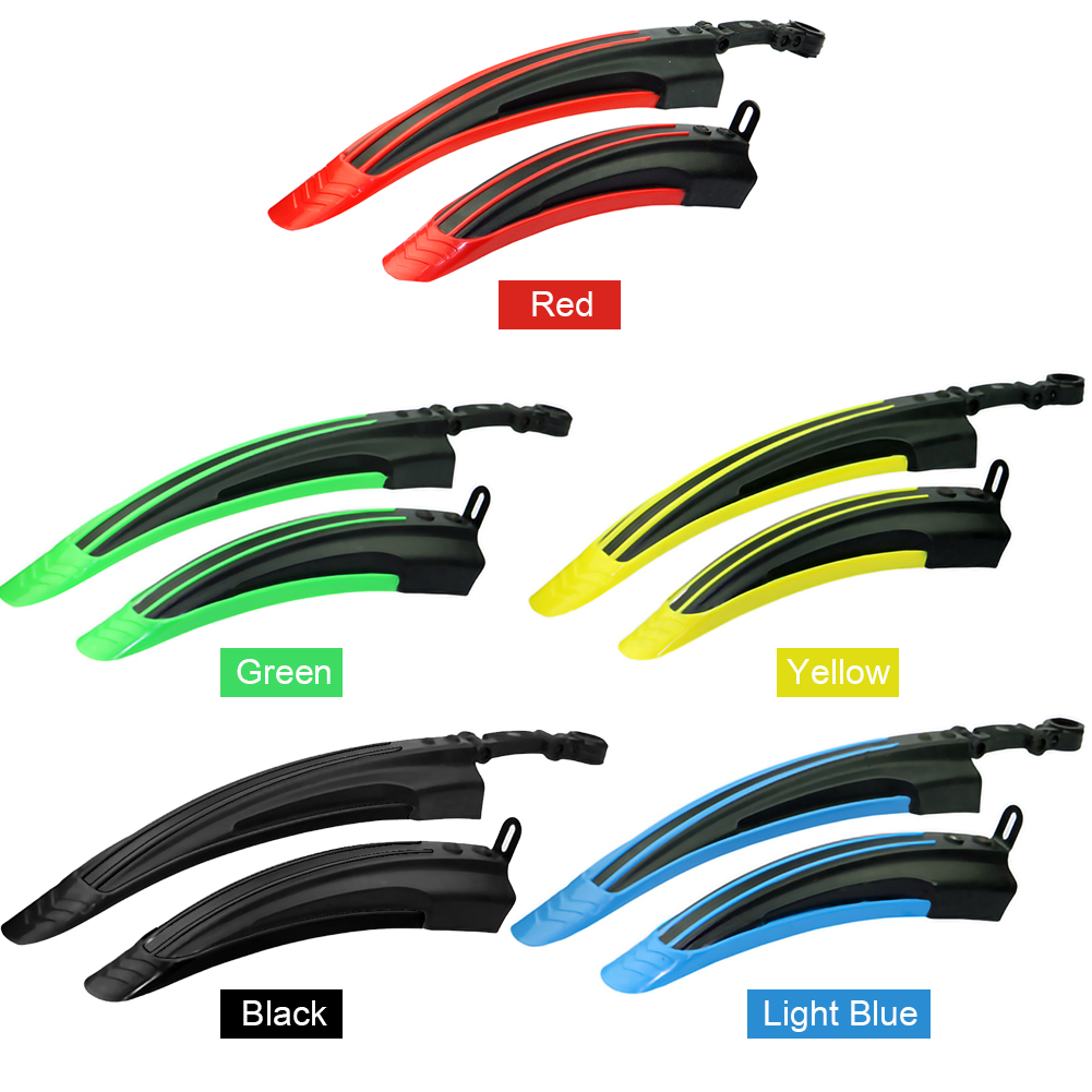 Mountain Biking Equipment - 2Pcs Mountain Bike Mudguard Wings Cycling