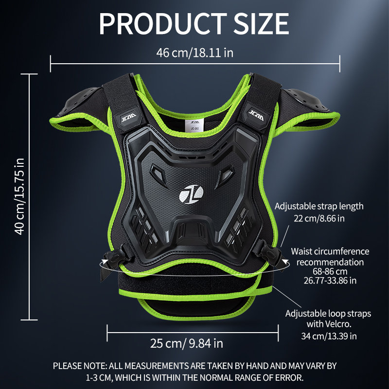 JCAA Children Motorcycle Chest - огляд і ціна Mountain Biking Chest Protector