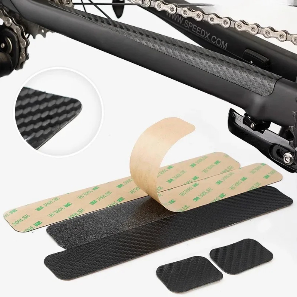 Black Carbon Fiber Bicycle Cha - огляд і ціна Chainstay Protector Wrap